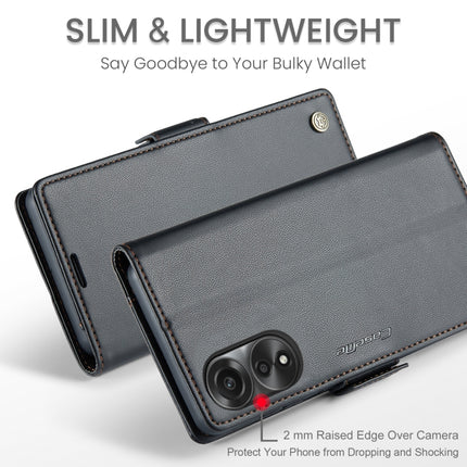 CaseMe 023 Butterfly Buckle Litchi Texture RFID Anti-theft Leather Phone Case, For OPPO A78 4G, For OPPO A77s, For OPPO Reno8 Pro 5G Global, For OPPO Reno7 Z Global/Reno7 Lite Global