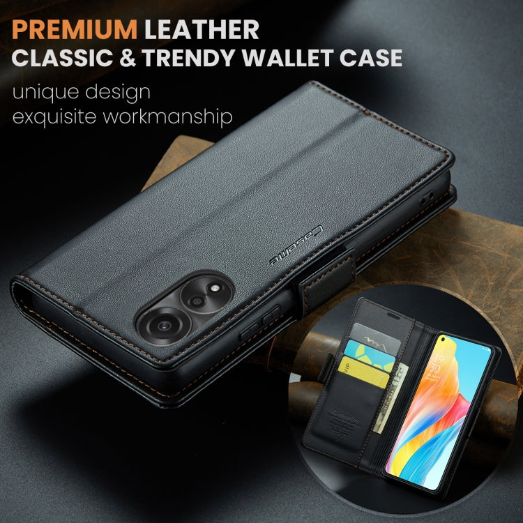 CaseMe 023 Butterfly Buckle Litchi Texture RFID Anti-theft Leather Phone Case