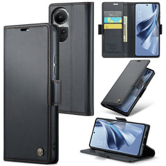 CaseMe 023 Butterfly Buckle Litchi Texture RFID Anti-theft Leather Phone Case