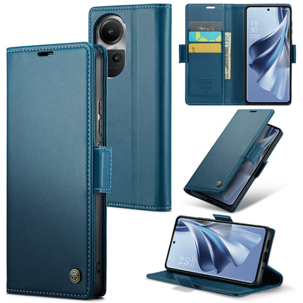 CaseMe 023 Butterfly Buckle Litchi Texture RFID Anti-theft Leather Phone Case, For OPPO Reno10 5G Global／Reno10 Pro Global, For OPPO Reno8 T 4G, For OPPO A57 4G Global/A57s 4G Global, For OPPO A77 4G Global / A57e 4G