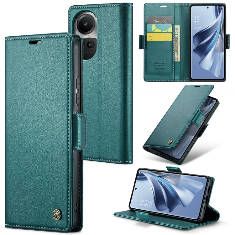 CaseMe 023 Butterfly Buckle Litchi Texture RFID Anti-theft Leather Phone Case