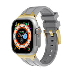 For Apple Watch 7 41mm / Gold Grey