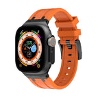 For Apple Watch 5 40mm / Black Orange