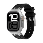For Apple Watch Series 10 42mm / Silver Black