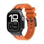 For Apple Watch Series 10 42mm / Black Orange