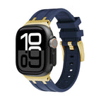For Apple Watch Series 10 46mm / Gold Blue
