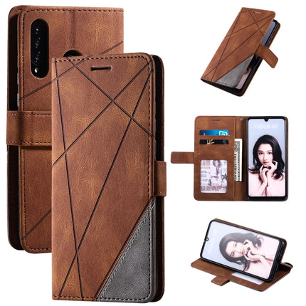 Skin Feel Splicing Horizontal Flip Leather Case with Holder & Card Slots & Wallet & Photo Frame, For Huawei Mate 30 Pro, For Huawei Mate 30, For Huawei P30 Pro, For  Huawei Mate 30 Lite, For Huawei P20 Lite, For Huawei P30, For Huawei P30 Lite         ...