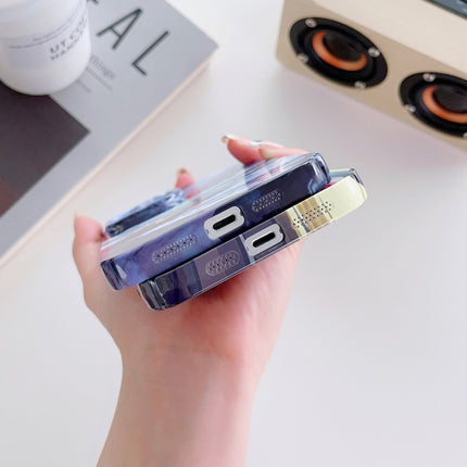 Precise Hole Oil Painting Pattern PC Phone Case, For iPhone 13 mini, For iPhone 13, For iPhone 13 Pro, For iPhone 13 Pro Max