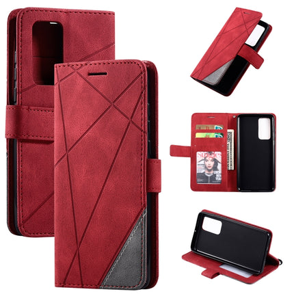 Skin Feel Splicing Horizontal Flip Leather Case with Holder & Card Slots & Wallet & Photo Frame, For Huawei Mate 30 Pro, For Huawei Mate 30, For Huawei P30 Pro, For  Huawei Mate 30 Lite, For Huawei P20 Lite, For Huawei P30, For Huawei P30 Lite         ...
