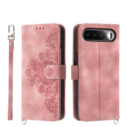 Skin Feel Flowers Embossed Wallet Leather Phone Case, For Realme 16T 5G, For Realme C100 4G, For Realme 16 5G, For Realme C85 5G / Realme 15x 5G