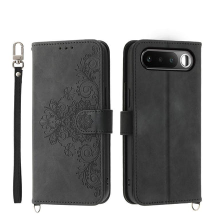 Skin Feel Flowers Embossed Wallet Leather Phone Case, For Realme 16T 5G, For Realme C100 4G, For Realme 16 5G, For Realme C85 5G / Realme 15x 5G