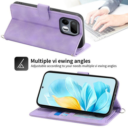 Skin Feel Flowers Embossed Wallet Leather Phone Case, For Realme 16T 5G, For Realme C100 4G, For Realme 16 5G, For Realme C85 5G / Realme 15x 5G