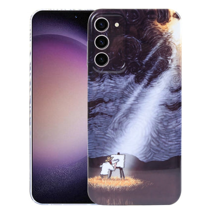 Precise Hole Oil Painting Pattern PC Phone Case, For Samsung Galaxy S23 5G, For Samsung Galaxy S23 Ultra 5G, For Samsung Galaxy S22 5G, For Samsung Galaxy S22+ 5G