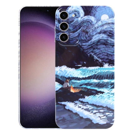 Precise Hole Oil Painting Pattern PC Phone Case, For Samsung Galaxy S23 5G, For Samsung Galaxy S23 Ultra 5G, For Samsung Galaxy S22 5G, For Samsung Galaxy S22+ 5G