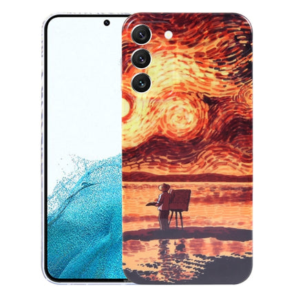 Precise Hole Oil Painting Pattern PC Phone Case, For Samsung Galaxy S23 5G, For Samsung Galaxy S23 Ultra 5G, For Samsung Galaxy S22 5G, For Samsung Galaxy S22+ 5G