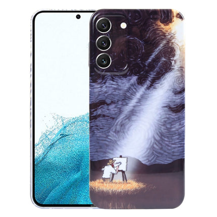 Precise Hole Oil Painting Pattern PC Phone Case, For Samsung Galaxy S23 5G, For Samsung Galaxy S23 Ultra 5G, For Samsung Galaxy S22 5G, For Samsung Galaxy S22+ 5G