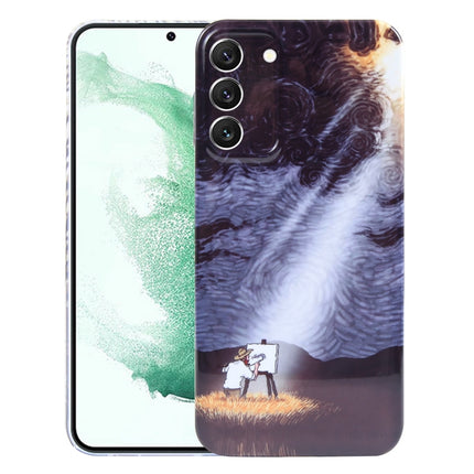 Precise Hole Oil Painting Pattern PC Phone Case, For Samsung Galaxy S23 5G, For Samsung Galaxy S23 Ultra 5G, For Samsung Galaxy S22 5G, For Samsung Galaxy S22+ 5G