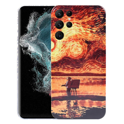 Precise Hole Oil Painting Pattern PC Phone Case, For Samsung Galaxy S22 Ultra 5G, For Samsung Galaxy A14 5G, For Samsung Galaxy A34 5G, For Samsung Galaxy A54 5G