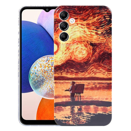 Precise Hole Oil Painting Pattern PC Phone Case, For Samsung Galaxy S22 Ultra 5G, For Samsung Galaxy A14 5G, For Samsung Galaxy A34 5G, For Samsung Galaxy A54 5G