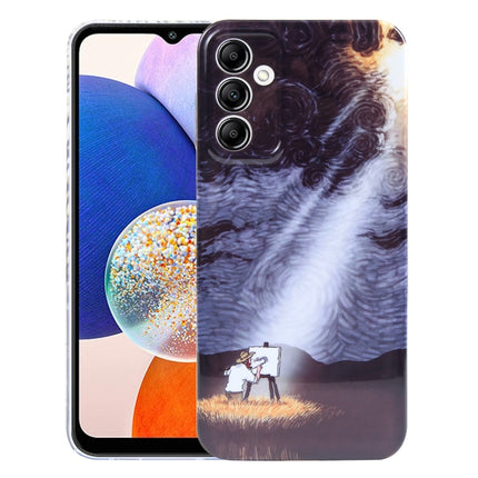 Precise Hole Oil Painting Pattern PC Phone Case, For Samsung Galaxy S22 Ultra 5G, For Samsung Galaxy A14 5G, For Samsung Galaxy A34 5G, For Samsung Galaxy A54 5G
