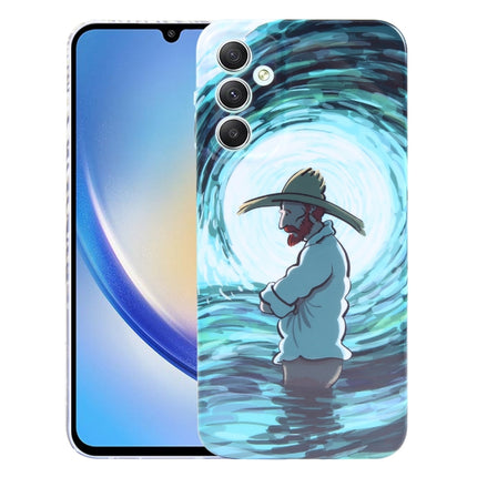 Precise Hole Oil Painting Pattern PC Phone Case, For Samsung Galaxy S22 Ultra 5G, For Samsung Galaxy A14 5G, For Samsung Galaxy A34 5G, For Samsung Galaxy A54 5G