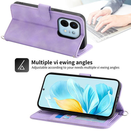 Skin Feel Flowers Embossed Wallet Leather Phone Case, For Huawei Enjoy 90 / Enjoy 90 Plus / nova Y74, For Huawei nova 14 Ultra, For Huawei nova 14 Pro, For Huawei nova 14