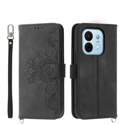 Skin Feel Flowers Embossed Wallet Leather Phone Case, For Huawei Enjoy 90 / Enjoy 90 Plus / nova Y74, For Huawei nova 14 Ultra, For Huawei nova 14 Pro, For Huawei nova 14