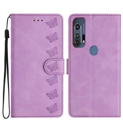 Seven Butterflies Embossed Leather Phone Case
