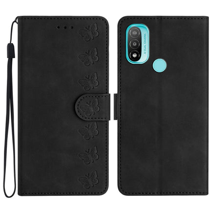 Seven Butterflies Embossed Leather Phone Case