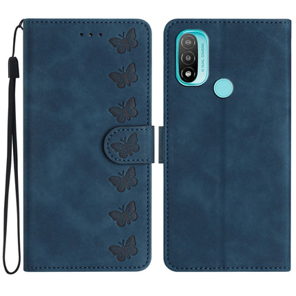 Seven Butterflies Embossed Leather Phone Case