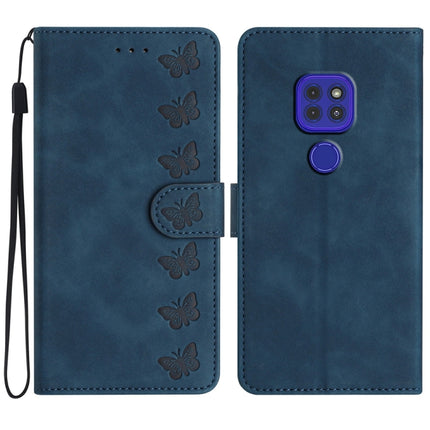 Seven Butterflies Embossed Leather Phone Case