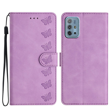 Seven Butterflies Embossed Leather Phone Case