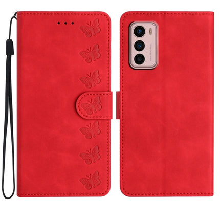 Seven Butterflies Embossed Leather Phone Case