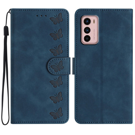 Seven Butterflies Embossed Leather Phone Case