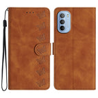 For Motorola Moto G62 / Brown
