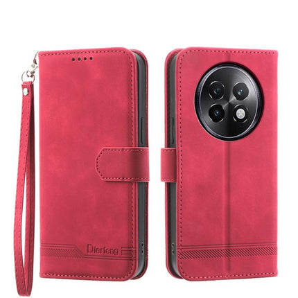Dierfeng Dream Line TPU Hybrid PU Leather Phone Case, For Realme 14 Pro, For Realme C75 / Realme 14x, For Realme 13+, For Realme GT 6 Global
