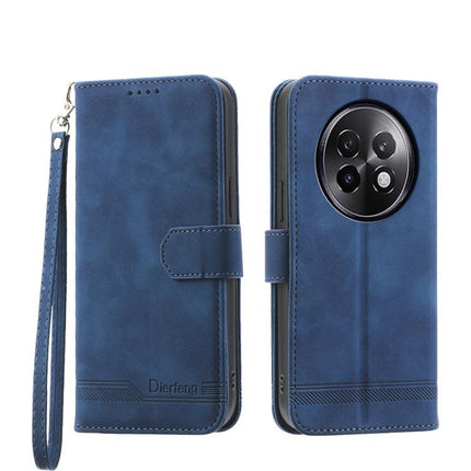 Dierfeng Dream Line TPU Hybrid PU Leather Phone Case, For Realme 14 Pro, For Realme C75 / Realme 14x, For Realme 13+, For Realme GT 6 Global