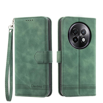 Dierfeng Dream Line TPU Hybrid PU Leather Phone Case, For Realme 14 Pro, For Realme C75 / Realme 14x, For Realme 13+, For Realme GT 6 Global
