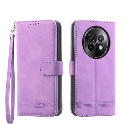 Dierfeng Dream Line TPU Hybrid PU Leather Phone Case, For Realme 14 Pro, For Realme C75 / Realme 14x, For Realme 13+, For Realme GT 6 Global