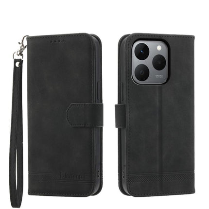 Dierfeng Dream Line TPU Hybrid PU Leather Phone Case, For Realme 15T 5G, For Realme 15 5G / Realme 15 Pro 5G, For Realme 14 / Realme P3 5G, For Realme 14 Pro+