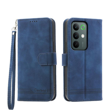 Dierfeng Dream Line TPU Hybrid PU Leather Phone Case, For Realme C100 4G, For Realme 16 5G, For Realme C85 5G / Realme 15x 5G, For Realme C85 Pro 4G