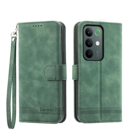 Dierfeng Dream Line TPU Hybrid PU Leather Phone Case, For Realme C100 4G, For Realme 16 5G, For Realme C85 5G / Realme 15x 5G, For Realme C85 Pro 4G