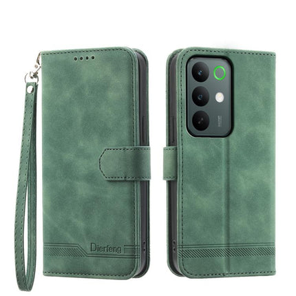 Dierfeng Dream Line TPU Hybrid PU Leather Phone Case, For Realme C100 4G, For Realme 16 5G, For Realme C85 5G / Realme 15x 5G, For Realme C85 Pro 4G