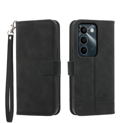 Dierfeng Dream Line TPU Hybrid PU Leather Phone Case, For Realme C100 4G, For Realme 16 5G, For Realme C85 5G / Realme 15x 5G, For Realme C85 Pro 4G