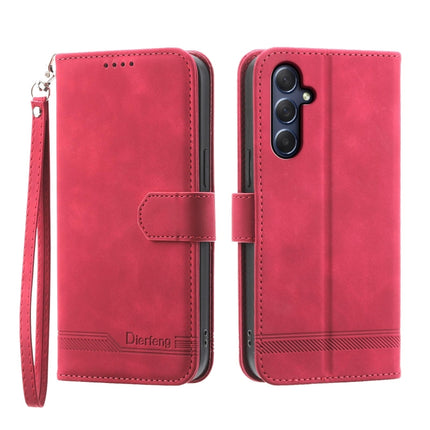 Dierfeng Dream Line TPU + PU Leather Phone Case, For Samsung Galaxy M54 5G, For Samsung Galaxy M62