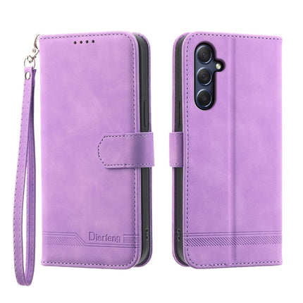 Dierfeng Dream Line TPU + PU Leather Phone Case, For Samsung Galaxy M54 5G, For Samsung Galaxy M62
