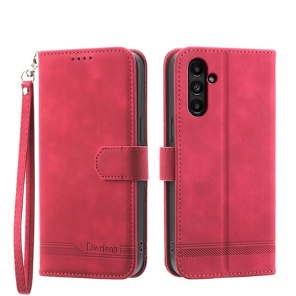 Dierfeng Dream Line TPU + PU Leather Phone Case, For Samsung Galaxy A15, For Samsung Galaxy A05, For Samsung Galaxy A05s, For Samsung Galaxy A25 5G Global