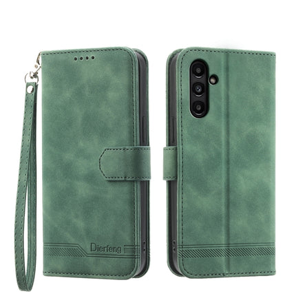 Dierfeng Dream Line TPU + PU Leather Phone Case, For Samsung Galaxy A15, For Samsung Galaxy A05, For Samsung Galaxy A05s, For Samsung Galaxy A25 5G Global
