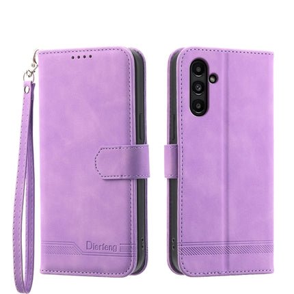 Dierfeng Dream Line TPU + PU Leather Phone Case, For Samsung Galaxy A15, For Samsung Galaxy A05, For Samsung Galaxy A05s, For Samsung Galaxy A25 5G Global
