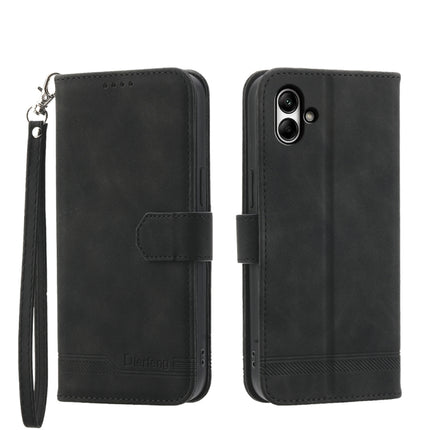 Dierfeng Dream Line TPU + PU Leather Phone Case, For Samsung Galaxy A15, For Samsung Galaxy A05, For Samsung Galaxy A05s, For Samsung Galaxy A25 5G Global